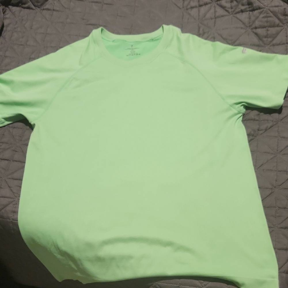 Bright Green Athletic T-Shirt